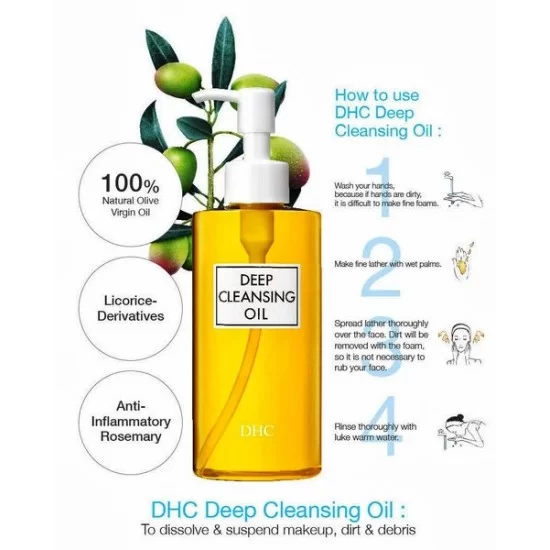 Dhc olive oil clearance cleanser